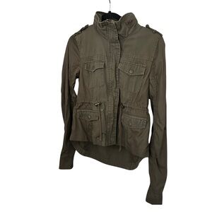 Khaki Green Military Jacket